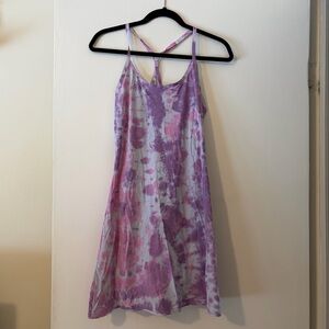 Outdoor Voices tie dye exercise dress